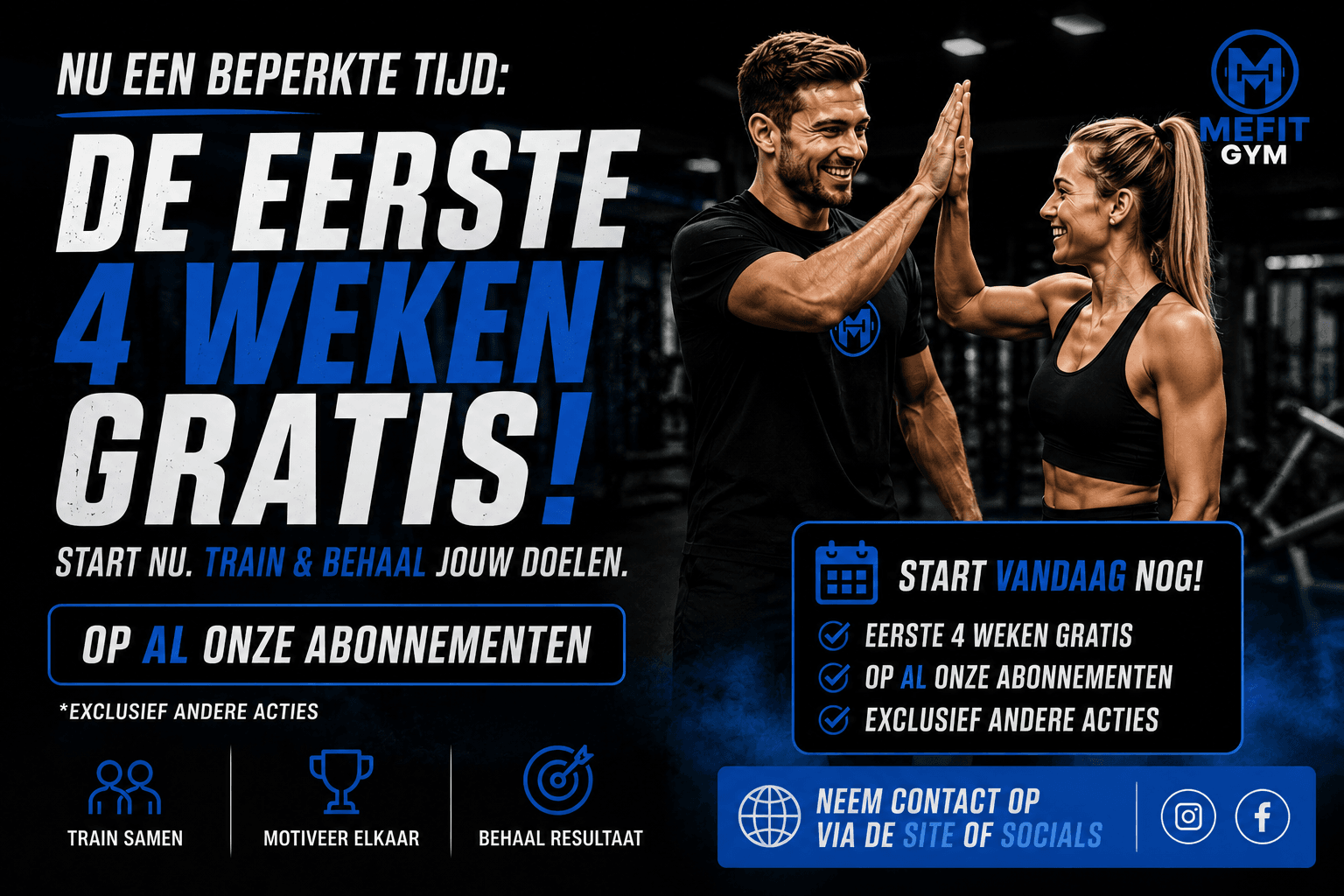 4 weken gratis